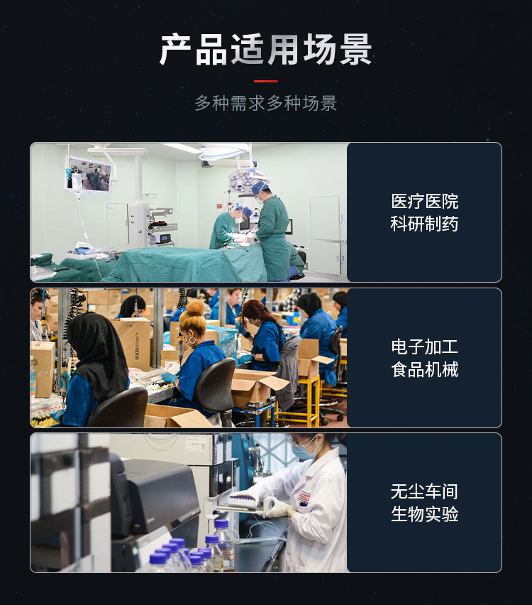 净化板风淋室使用场景