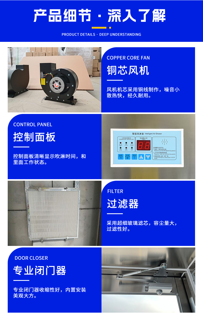 风淋室标准型号介绍